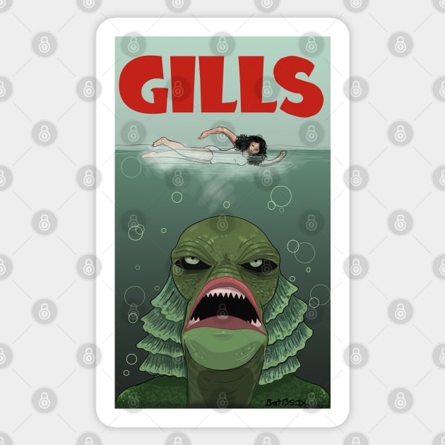 Gills Sticker by Bat13SJx